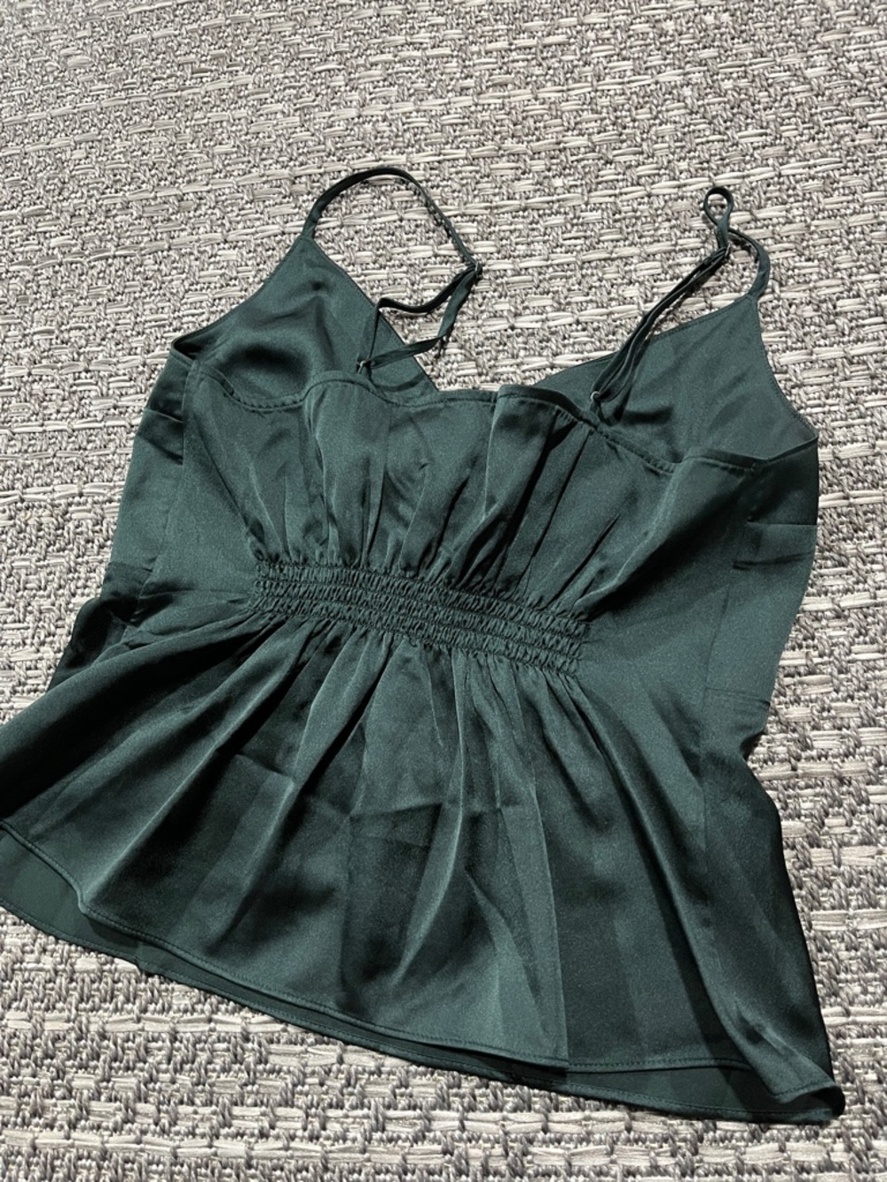 Abercrombie & Fitch | Green Fit And Flare Tank With Bow - Picture 10 of 11